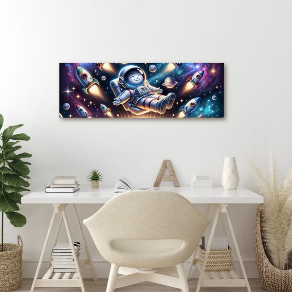 Obraz galaxie očima dítěte