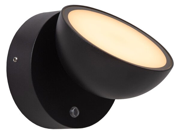 Lucide L228651230 LED venkovní nástěnné svítidlo FINN | 12W integrovaný LED zdroj | 1200lm | 3000K