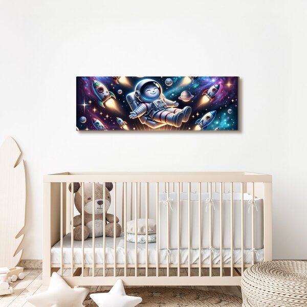 Obraz galaxie očima dítěte