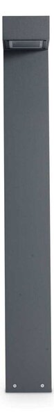 Venkovní sloupkové svítidlo Ideal Lux Sirio PT2 Big Coffee 213262 GX53 1x9W IP44 80cm hnědé