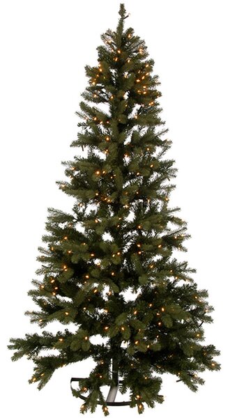 Umělý vánoční strom s LED světlem J-Line Arcai 1/2, 225 cm
