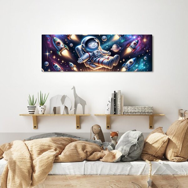 Obraz galaxie očima dítěte