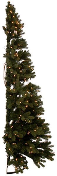 Umělý vánoční strom s LED světlem J-Line Arcai 1/2, 225 cm