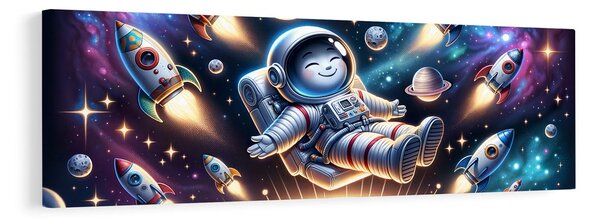 Obraz galaxie očima dítěte