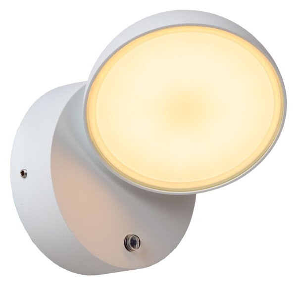 Lucide L228651231 LED venkovní nástěnné svítidlo FINN | 12W integrovaný LED zdroj | 1200lm | 3000K