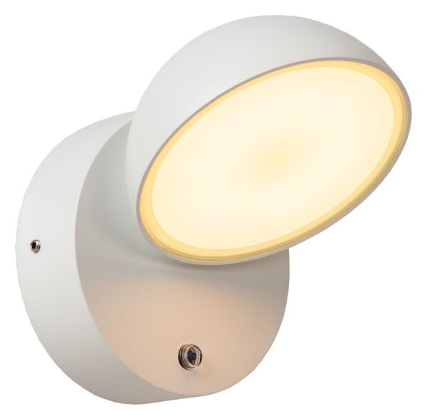 Lucide L228651231 LED venkovní nástěnné svítidlo FINN | 12W integrovaný LED zdroj | 1200lm | 3000K