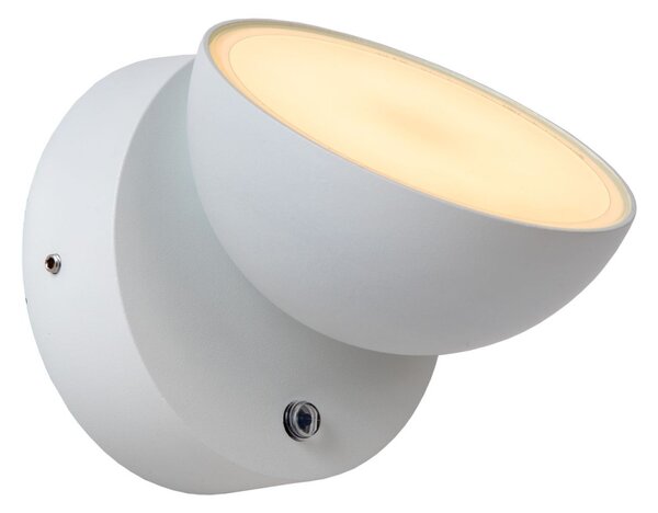 Lucide L228651231 LED venkovní nástěnné svítidlo FINN | 12W integrovaný LED zdroj | 1200lm | 3000K