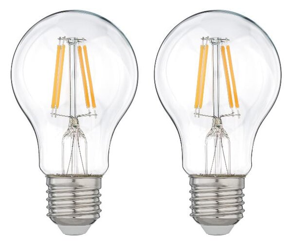 Livarno® Filamentová LED žárovka (koule E27 4,2 W, 2 kusy) (100395933001)