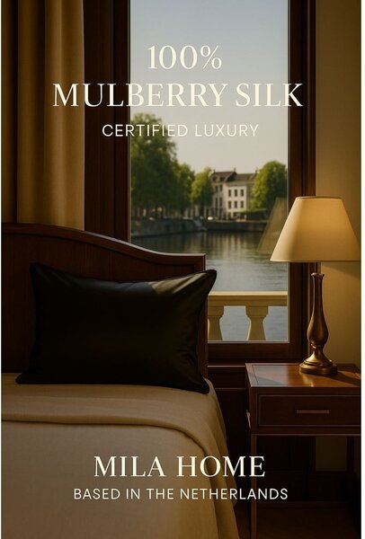 Hedvábný povlak na polštář 60x70 cm Mulberry Silk – Mila Home Luxury