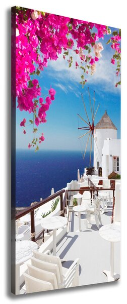 Vertikální Foto obraz na plátně Santorini Řecko ocv-70629970