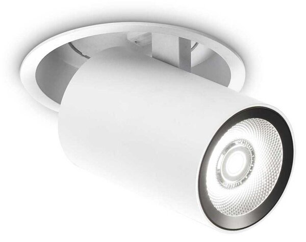 LED Stropní zápustné bodové svítidlo Ideal Lux Nova 12W 3000K WH 248165 1000lm IP20 bílé