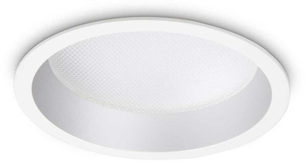 LED Zápustné bodové svítidlo Ideal Lux Deep 20W 3000K 249032 2100lm IP44 16cm bílé