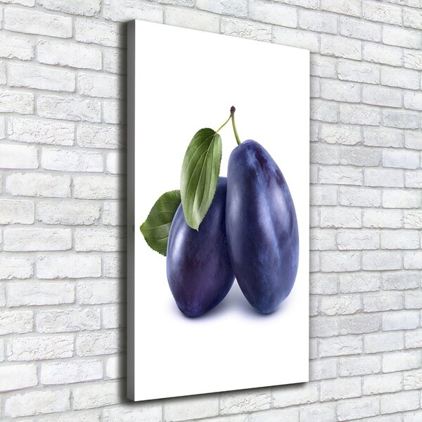 Vertikální Moderní fotoobraz canvas na rámu Švestky ocv-71028345