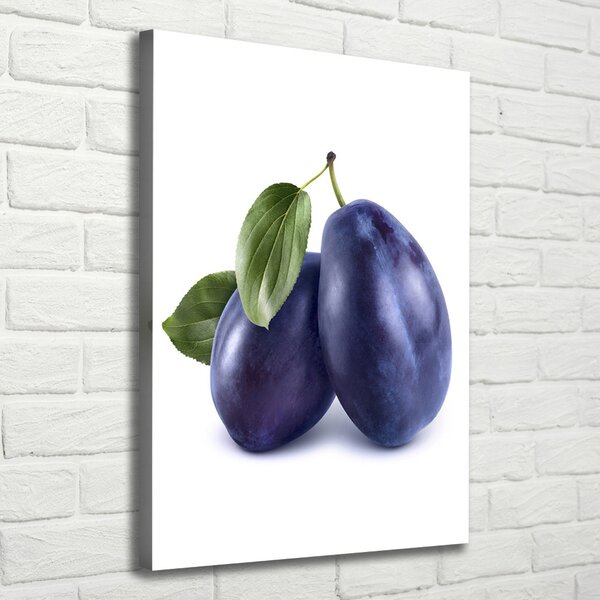 Vertikální Moderní fotoobraz canvas na rámu Švestky ocv-71028345