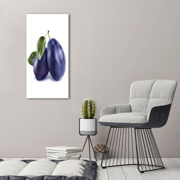 Vertikální Moderní fotoobraz canvas na rámu Švestky ocv-71028345
