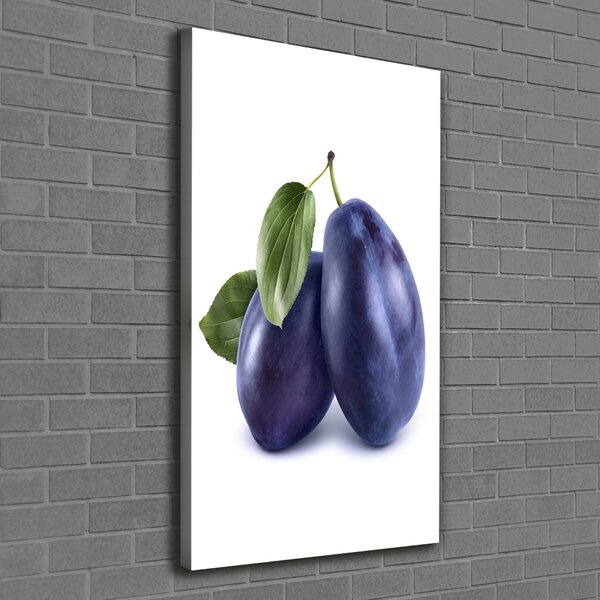 Vertikální Moderní fotoobraz canvas na rámu Švestky ocv-71028345