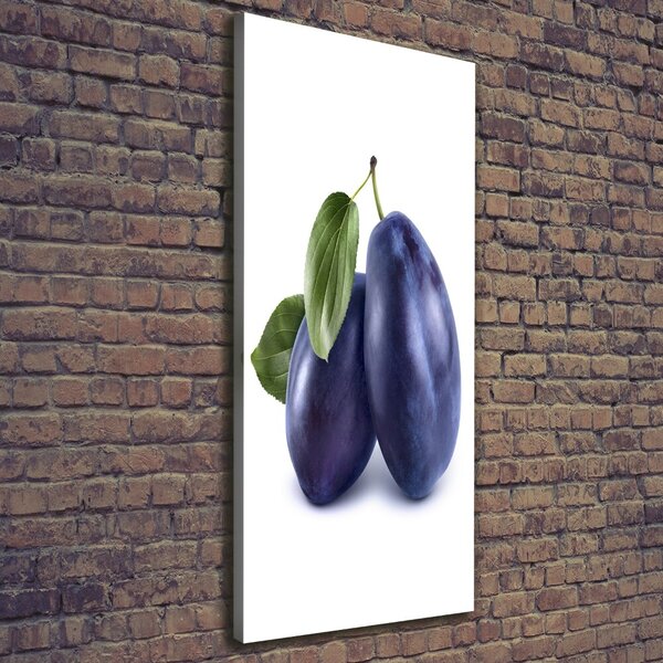 Vertikální Moderní fotoobraz canvas na rámu Švestky ocv-71028345