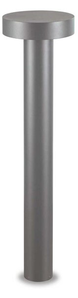 Venkovní sloupkové svítidlo Ideal Lux Tesla PT4 Big antracite 153162 šedé 80cm IP44