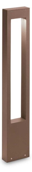 Venkovní sloupkové svítidlo Ideal Lux Vega PT1 Coffee 213361 G9 1x15W IP44 hnědé