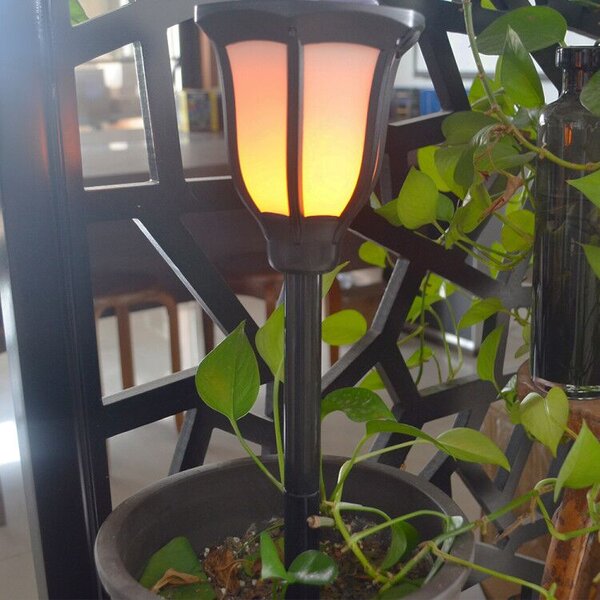 LEDSolar 168 solární venkovní lucerna lampa 1 ks, se senzorem, bezdrátové, iPRO, 1W, teplá barva