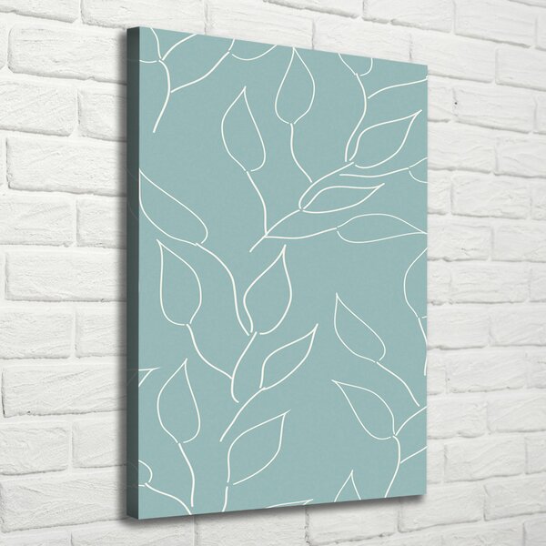 Vertikální Moderní fotoobraz canvas na rámu Listí ocv-71543751