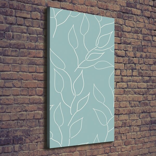 Vertikální Moderní fotoobraz canvas na rámu Listí ocv-71543751