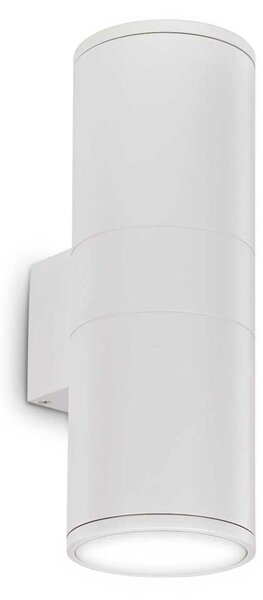 Venkovní nástěnné svítidlo Ideal Lux Gun AP2 Big Antracite 236858 E27 2x60W IP54 velké antracitové