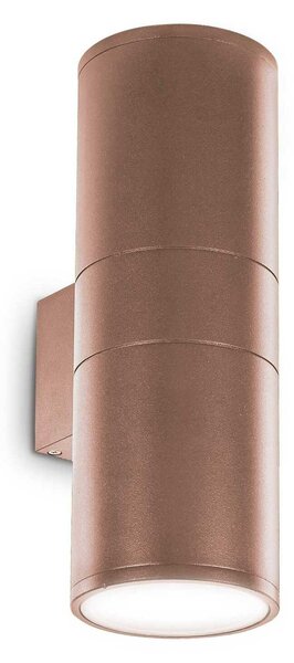Venkovní nástěnné svítidlo Ideal Lux Gun AP2 Big Antracite 236858 E27 2x60W IP54 velké antracitové