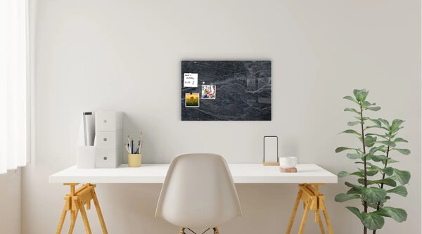 Skleněný obraz 60x40 cm ALLBoards TMAVÝ KÁMEN TS64_30099