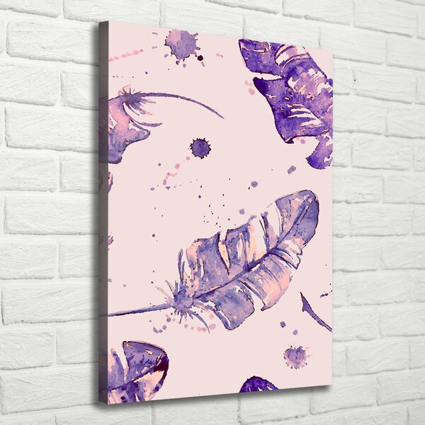 Vertikální Moderní fotoobraz canvas na rámu Péra ocv-72038403