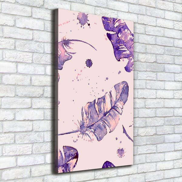 Vertikální Moderní fotoobraz canvas na rámu Péra ocv-72038403