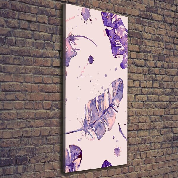 Vertikální Moderní fotoobraz canvas na rámu Péra ocv-72038403
