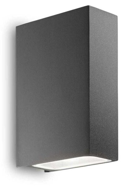Venkovní nástěnné svítidlo Ideal Lux TETRIS-2 AP2 BIANCO 269221 G9 2x15W IP44 4cm bílé
