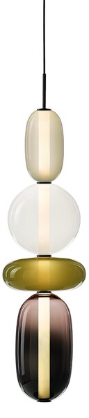 Bomma Luxusní LED závěsné svítidlo Pebbles Large bez baldachýnu Konfigurace: Konfigurace 4
