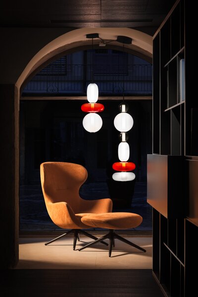 Bomma Luxusní LED závěsné svítidlo Pebbles Small Stmívání a řízení: DALI, Konfigurace: Konfigurace 4