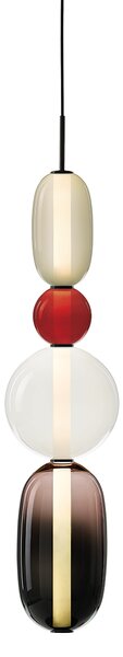 Bomma Luxusní LED závěsné svítidlo Pebbles Large bez baldachýnu Konfigurace: Konfigurace 4