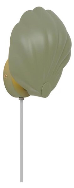 Nordlux - Nástěnné svítidlo KONCHI 1xE14/25W/230V zelená