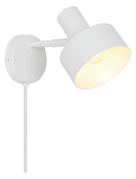 Nordlux - Nástěnné svítidlo MATIS 1xE27/15W/230V bílá