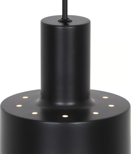 Nordlux - Lustr na MATIS 1xE27/40W/230V černá