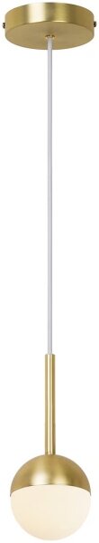 Nordlux - Lustr na lanku CONTINA 1xG9/5W/230V mosaz