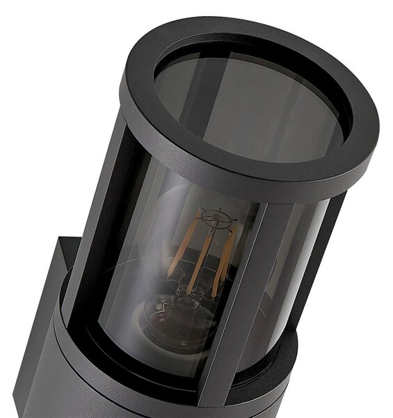 DEKOLIGHT Venkovní nástěnné svítidlo Facado kulaté, v. 26 cm, 1xE27, 20W, IP65 Barva: Rezavá - tónovaná