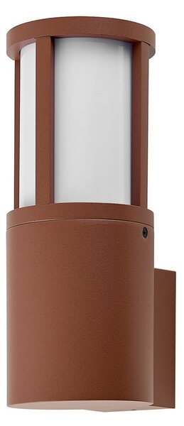 DEKOLIGHT Venkovní nástěnné svítidlo Facado kulaté, v. 26 cm, 1xE27, 20W, IP65 Barva: Rezavá - tónovaná