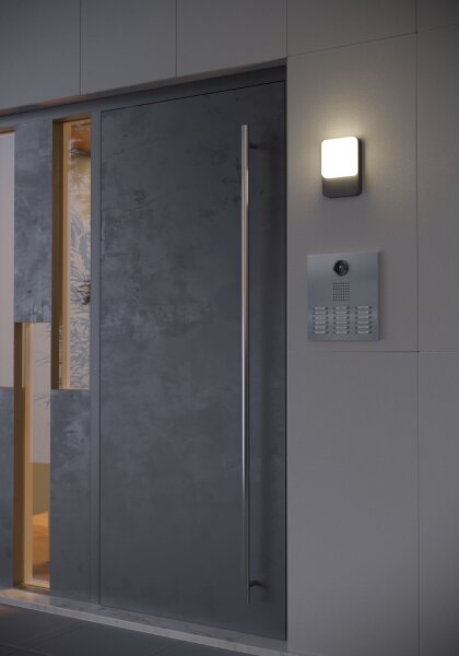 Redo 90130 -LED Venkovní nástěnné svítidlo COLIN LED/9W/230V 4000K IP54 antracit