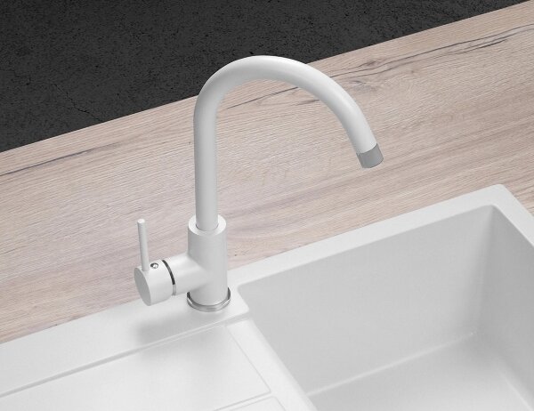 Concept BDG3334WH - Dřezová baterie 33,5 cm granit/bílá