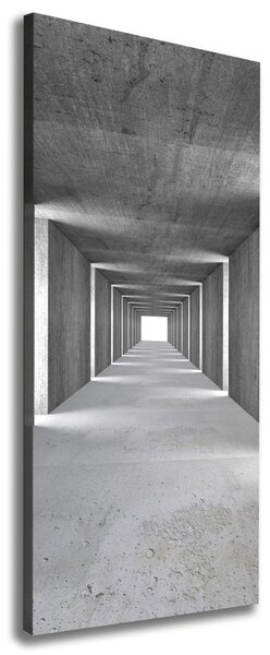 Vertikální Foto-obraz canvas na rámu Betonový tunel ocv-73367796