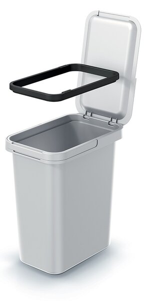 Prosperplast Odpadkový koš System 12 L popelavý