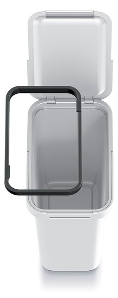 Prosperplast Odpadkový koš System 12 L popelavý