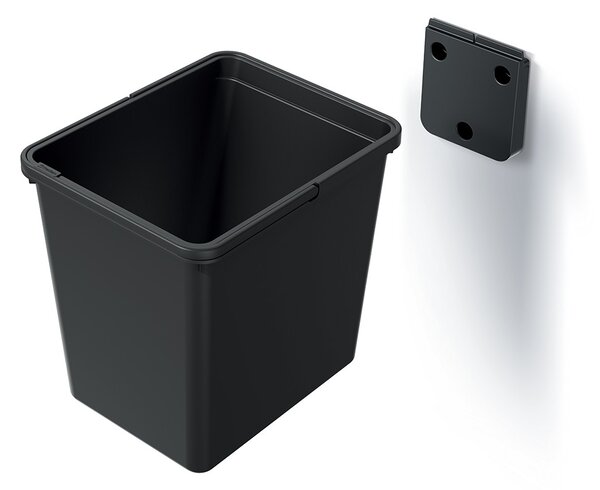 Prosperplast Odpadkový koš System Basic 23 L černý