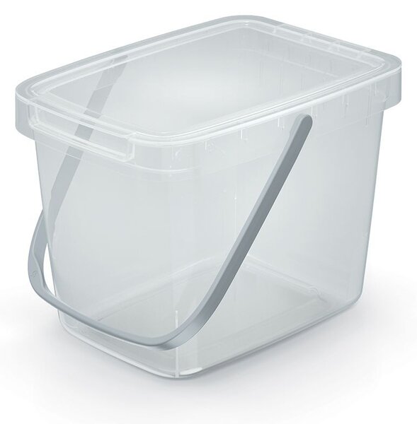 Prosperplast Odpadkový koš System Collec 6 L s víkem transparentní