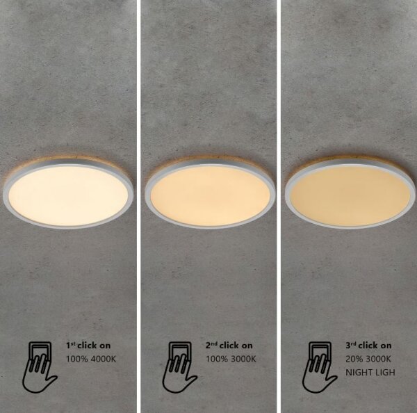 Nordlux - LED Stm. koupel. stropní sv. OJA 14,5W/230V 3000/4000K IP54 pr. 30 cm